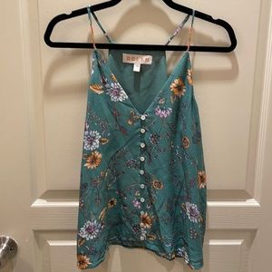 Dolan printed cami, S, EUC